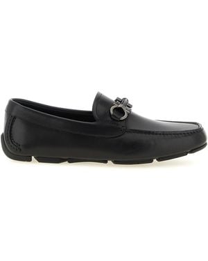 Ferragamo 'Sunday' Loafers - Black