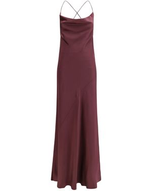 Designer Purple Satin Slip Dresses for Women - Up to 75% off | Lyst