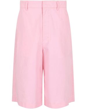 Givenchy High-Rise Bermuda Shorts - Pink