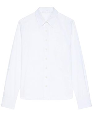 Givenchy Embroidered Poplin Shirt - White