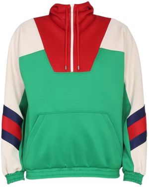 Gucci Lightweight Neoprene Zip-Up Jacket For - Green