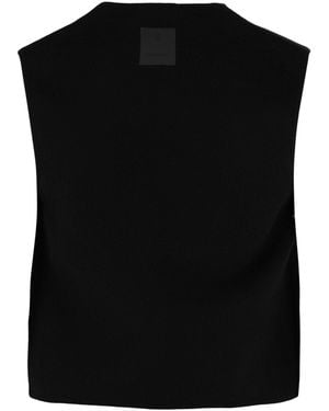 Givenchy Wool-Cashmere Blend Vest - Black