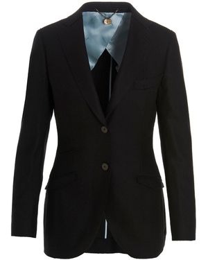 Maurizio Miri 'michelle' Blazer Jacket - Black