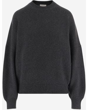 KHAITE Cashmere Sweater - Black