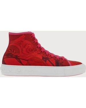 Ferragamo Sneaker - Red