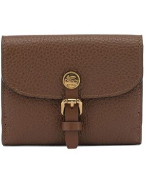 Etro "Pony" Wallet - Brown