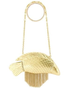 Cult Gaia Neemo Clutch - Metallic