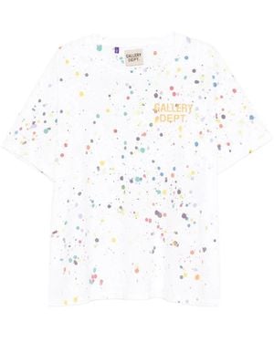 GALLERY DEPT. Splatter Print T-Shirt - White