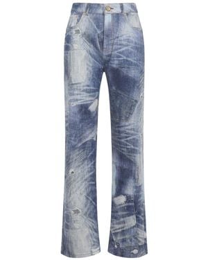 Roberto Cavalli Flare Jeans - Blue