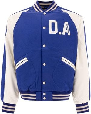 Human Made Vintage Style Bomber Jacket Jackets And Coats - Blue