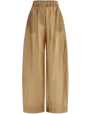 Thelatest Wide-Leg Pants Dora - Natural