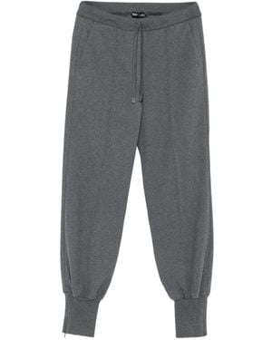Tom Ford Tapered Leg Pants With Adjustable Drawstring And Elasticized Cuffs - Gray