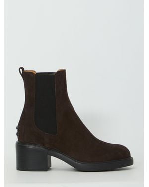 Tod's Suede Ankle Boot - Black