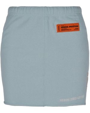 Heron Preston Gothic Sweat Skirt - Blue