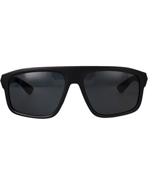 Prada Linea Rossa Injected Sunglasses - Black