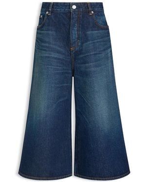 Alaïa Palazzo Shorts - Blue