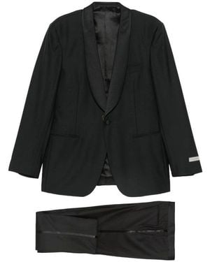 Canali Suit Wool - Black