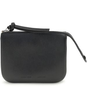 Phoebe Philo Leather Pouch Pocket Gig - Black
