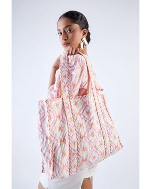 Beyond By Vera 1292 Voyager Tote - Pink