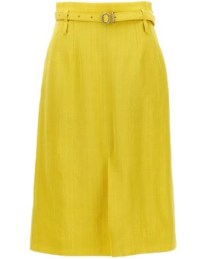 Jil Sander '66' Skirt - Yellow