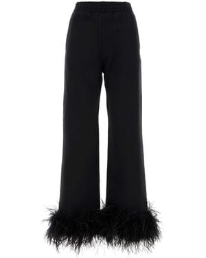 Prada Wide Pants - Black