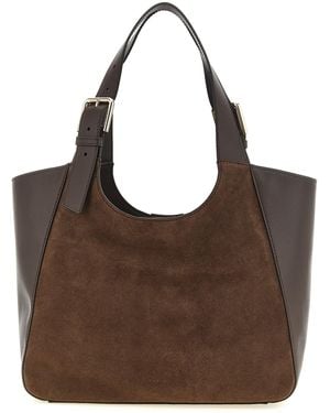 Furla Dora M' Shopping Bag - Brown