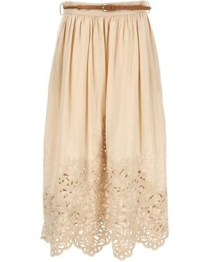 Zimmermann 'Wylie' Skirt - Natural