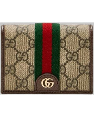 Gucci Ophidia Small Wallet - Brown