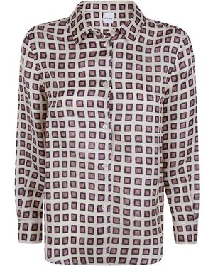 Aspesi Printed Shirt - Black