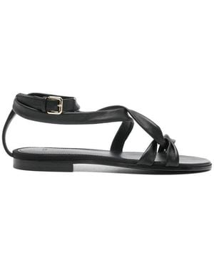 Co. Ankle Strap Sandals - Black