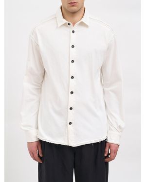 Andrea Ya'aqov Regular Cotton Shirt - White