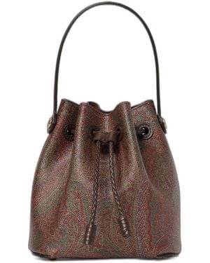 Etro Xs Bucket Bag - Brown