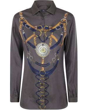 Etro Printed Shirt - Gray