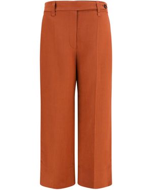 Brunello Cucinelli Cigarette Pants - Orange