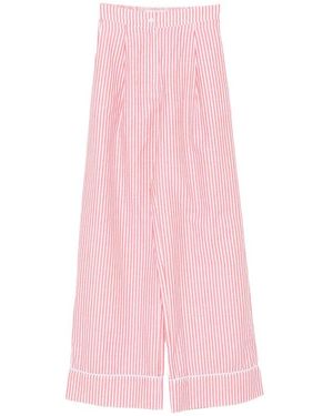 Riviera Pants Cotton-Linen - Pink