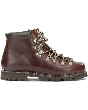 Paraboot "Avoriaz Jannu" Lace-Up Ankle Boots - Brown