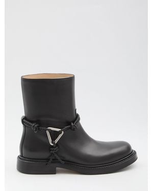 Bottega Veneta James Ankle Boots - Black