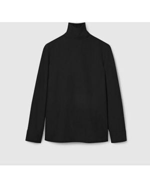 Gucci Panama Turtleneck Knitwear - Black