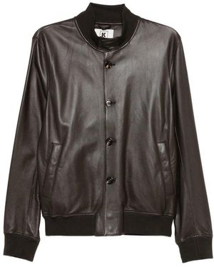 KIRED Leather Outerwear - Black