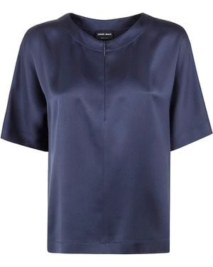 Giorgio Armani Classic Shirt - Blue
