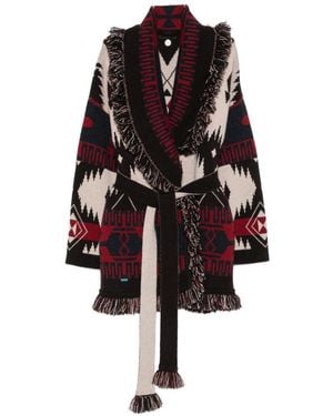 Alanui Icon Cashmere Cardigan - White