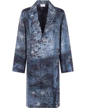 Pierre Louis Mascia "Dox" Coat - Blue