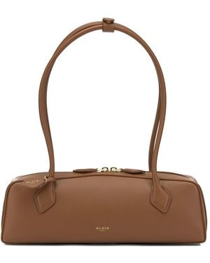Alaïa "Le Teckel" Medium Shoulder Bag - Brown