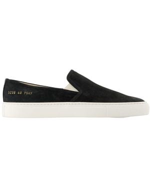 Common Projects Minimal Slip On Sneakers - Black