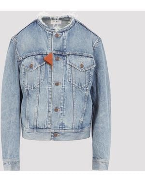 Celine Cotton Trucker Jacket - Blue