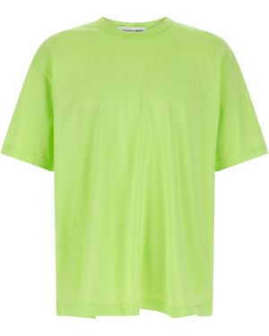 Comme des Garçons Logo Print T-Shirt - Green