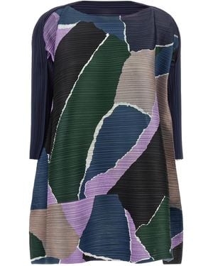 Pleats Please Issey Miyake 'Surprise! Dress - Blue