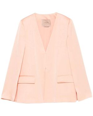 Twinset Jacket V-Neck - Pink
