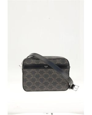 Celine Small Messenger Shoulder Bag - White