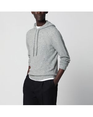 Roberto Collina Light Cashmere Sweatshirtstyle Sweater - Gray